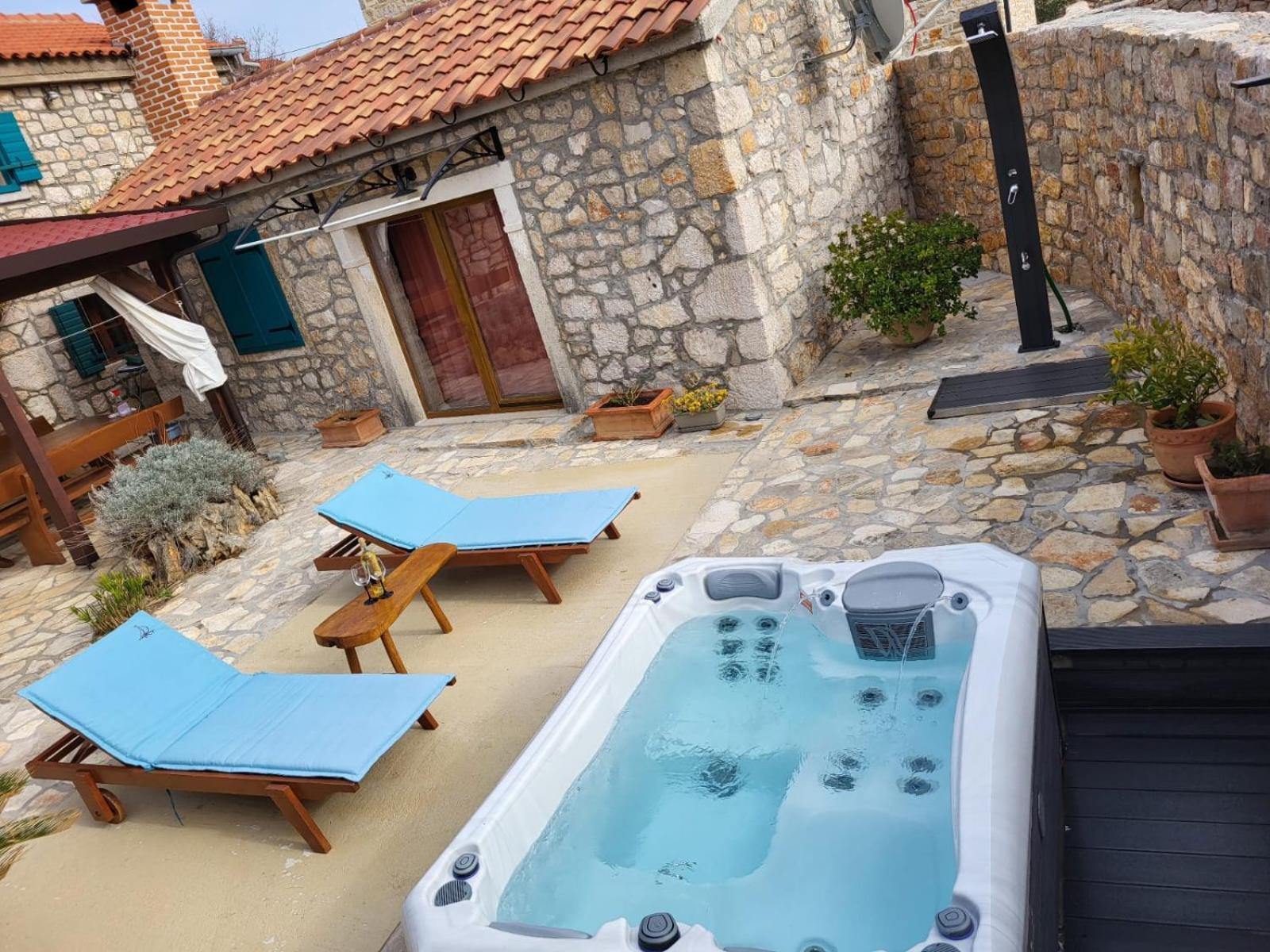Stone House Knezevic Villa Vinjerac Exterior photo