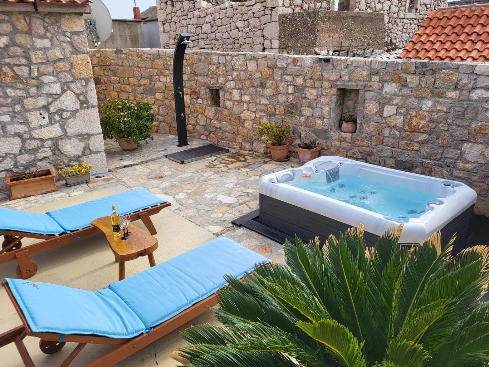 Stone House Knezevic Villa Vinjerac Exterior photo