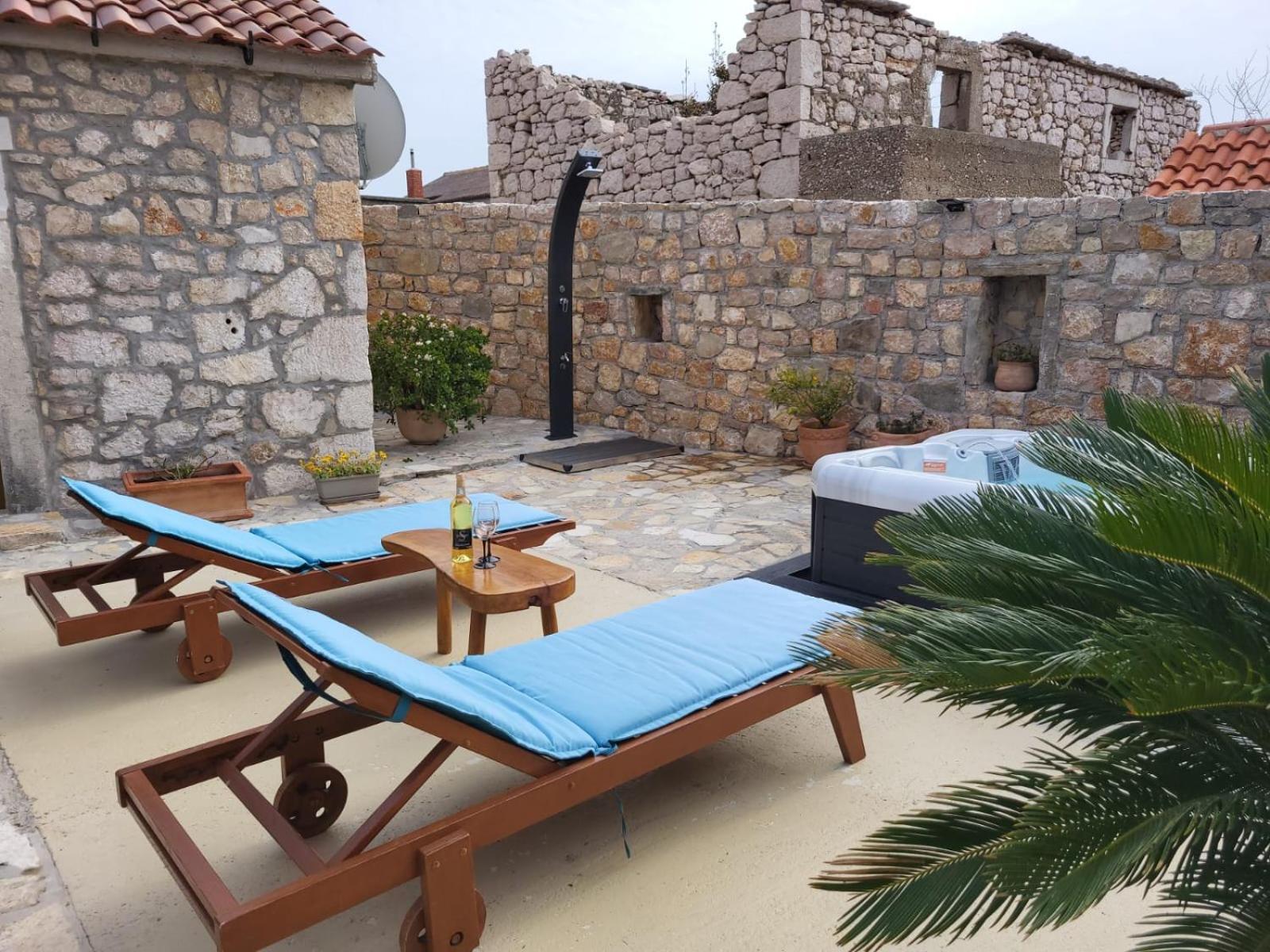 Stone House Knezevic Villa Vinjerac Exterior photo